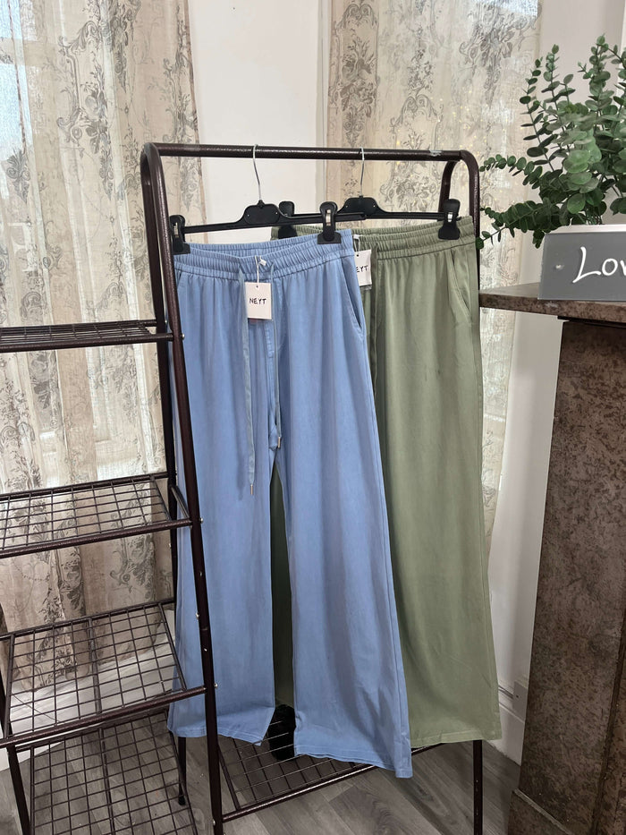 Elasticated Waist Chino Straight Leg Jean