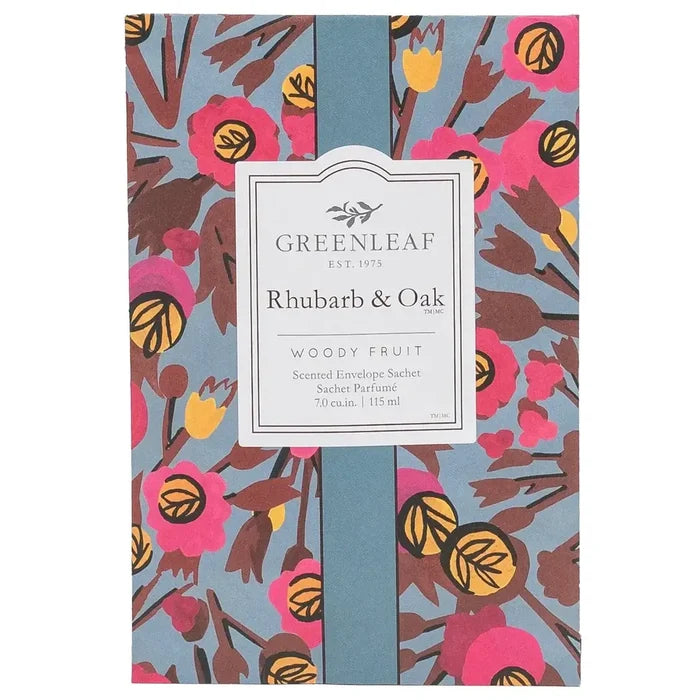Greenleaf 'Rhubarb & Oak' Scented Room Sachet