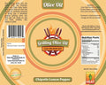 Grilling Olive Oil Chipotle Lemon Pepper, 12 oz. (mild heat). - Tubac Gourmet Foods
