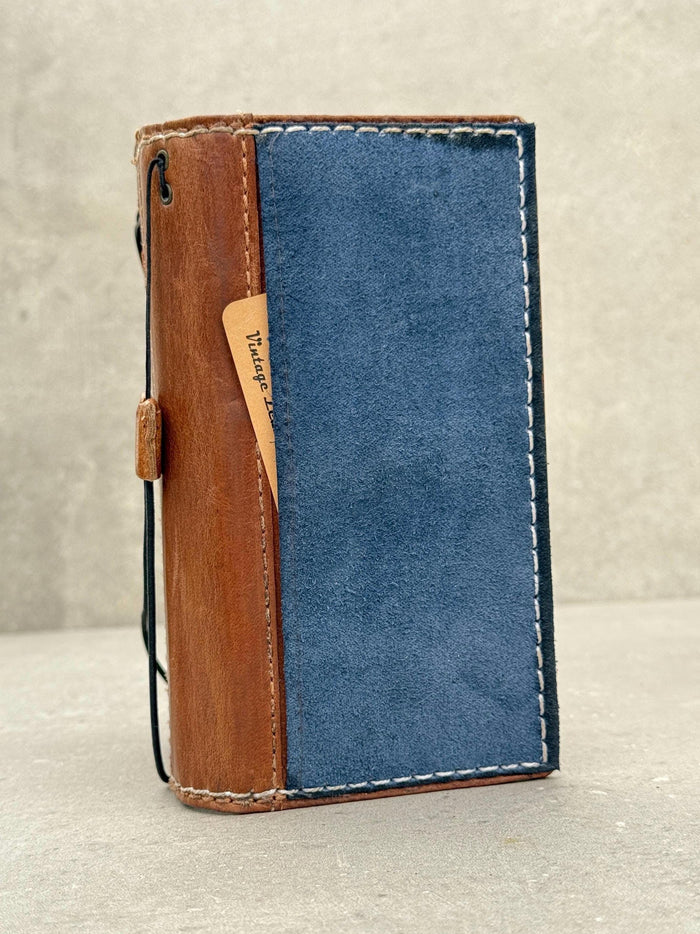 Hand Sewn Leather iPhone Wallet Case with Card Slots
