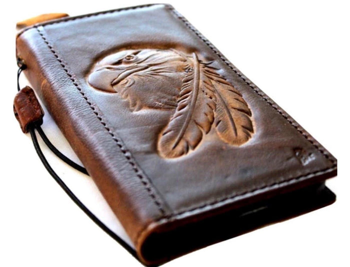 Handmade Genuine Leather Wallet Case for Google Pixel