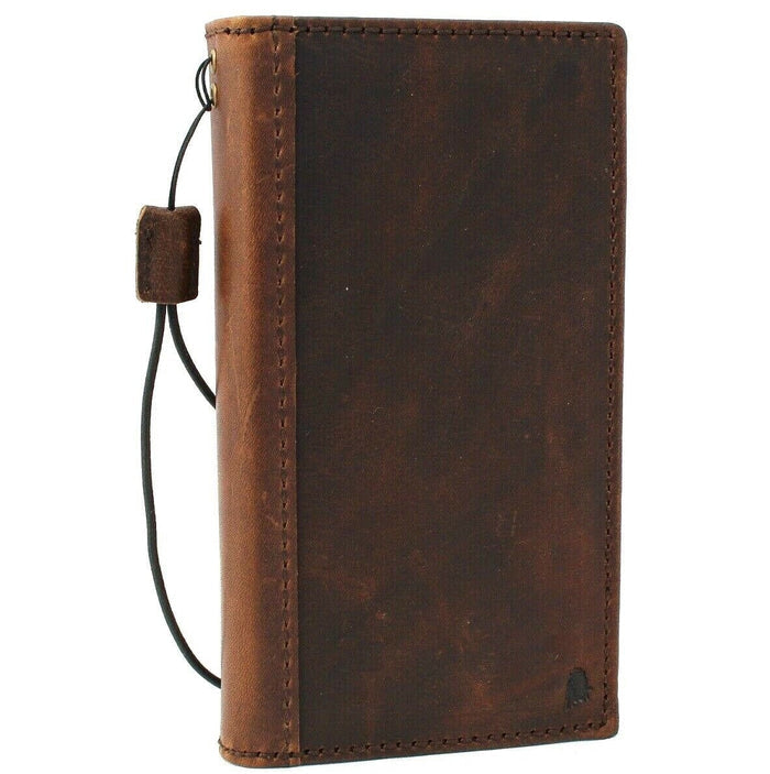 Handmade Genuine Leather Wallet Case for OnePlus