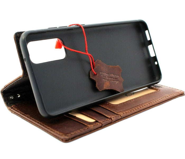 Handmade Genuine Leather Wallet Case for OnePlus