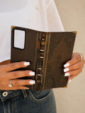 Handmade Leather Book Wallet Case for Galaxy Z Fold