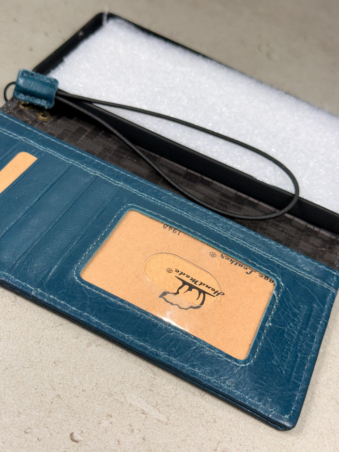 Handmade Leather Book Wallet Case for Galaxy Z Fold