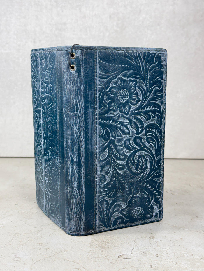 Handmade Leather Book Wallet Case for Galaxy Z Fold