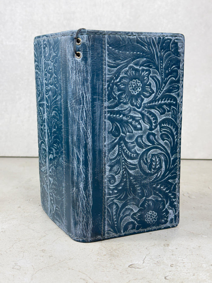Handmade Leather Book Wallet Case for Galaxy Z Fold