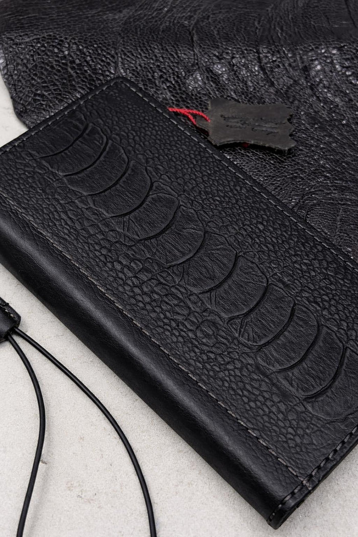 Handmade Leather 'Book' Wallet Case for Google Pixel Fold