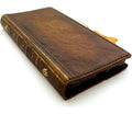 Handmade Leather Book Wallet Case for Google Pixel