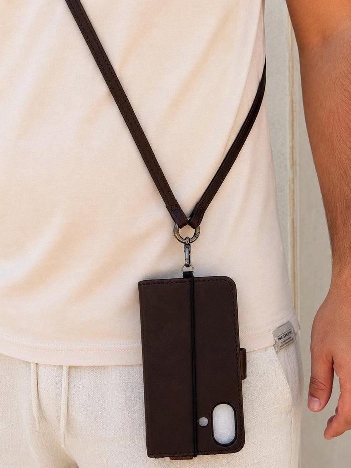 Handmade Leather Cross body strap
