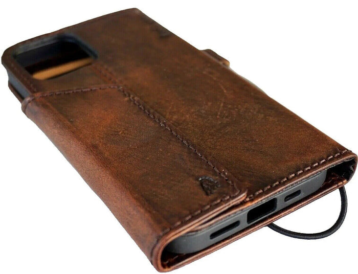 Handmade Leather Galaxy Phone Case: Tree Of Life Wallet Book