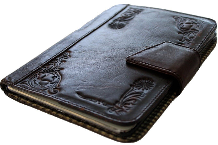 Handmade Leather iPad Cover: Floral Tooled Wallet Case Ipad 9.7 (2017-2018) PRO