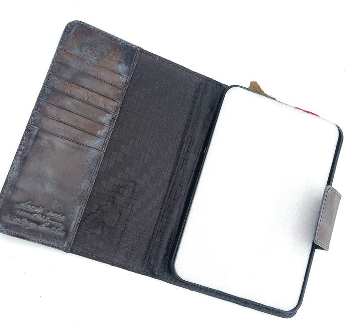 Handmade Leather iPad Pro 11 13  Air 13 2025Cover: Polish Art Design