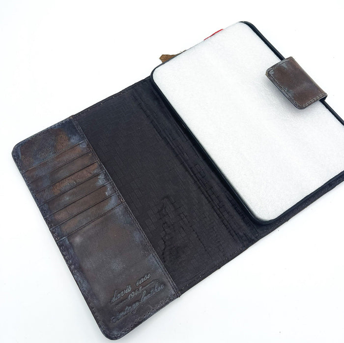 Handmade Leather iPad Pro 11 13  Air 13 2025Cover: Polish Art Design
