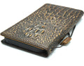 Handmade Leather iPhone Wallet Case: Removable Card Slots, Art DIY