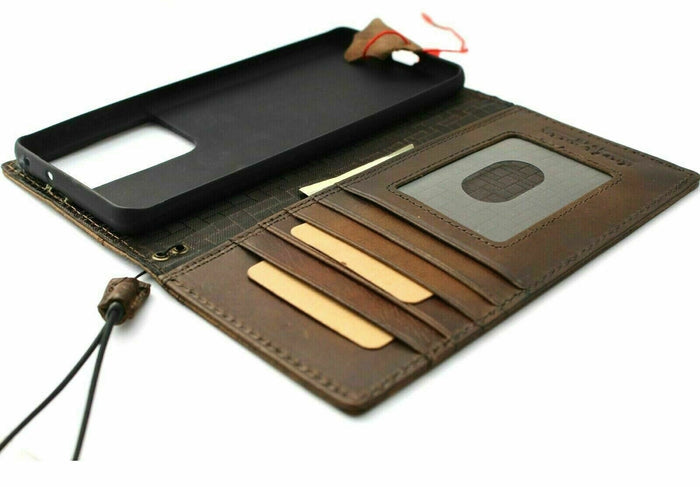 Handmade Leather OnePlus 9/9Pro Wallet Case: Art Key Design
