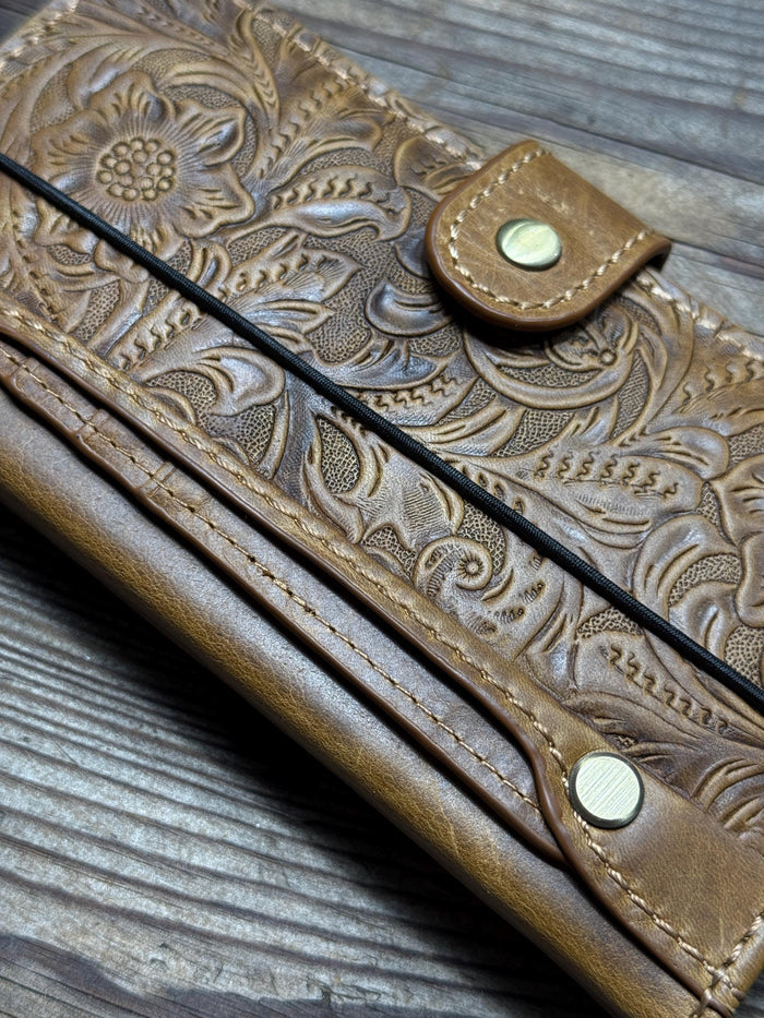 Handmade Leather OnePlus Case: Art Wallet
