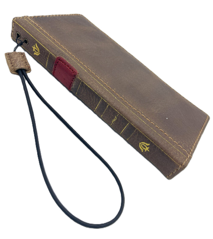 Handmade Leather OnePlus Open Case: Luxury Book Wallet