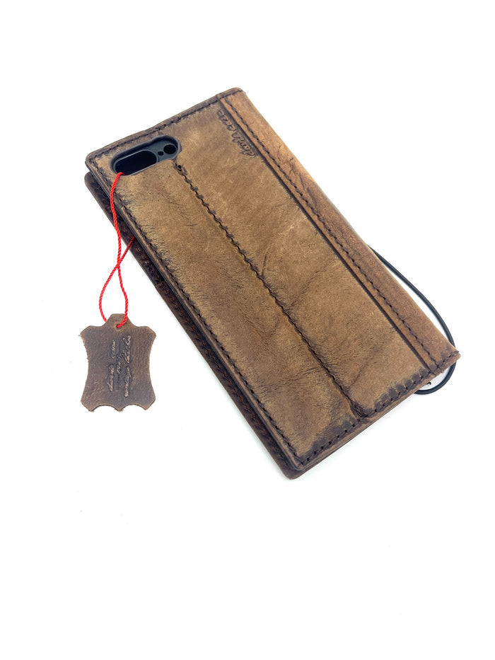 Handmade Leather OnePlus Open Wallet Case: Luxury Oiled Finish