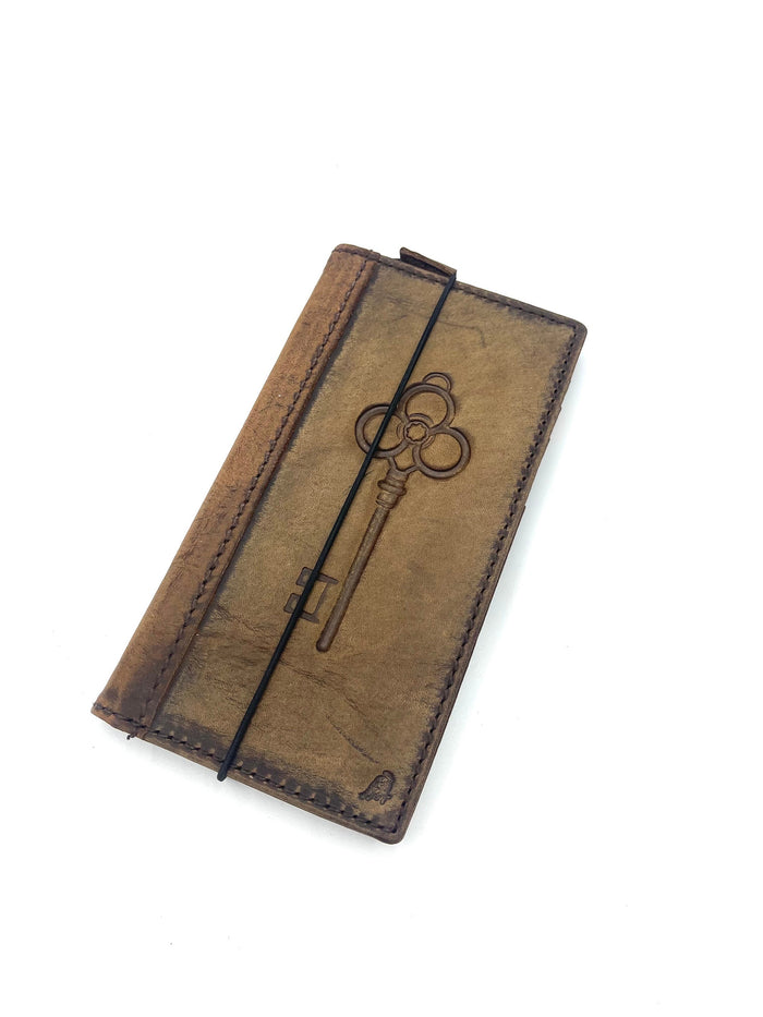 Handmade Leather OnePlus Open Wallet Case: Luxury Oiled Finish