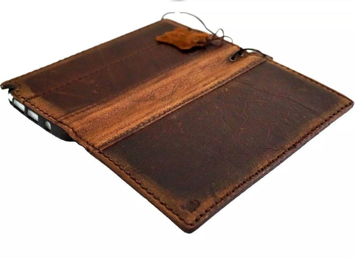 Handmade Leather Phone Case: Bible Design for Galaxy S21 S22 S23 S24 Ultra