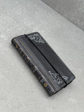 Handmade Leather Phone Wallet: Book Style Card Cover