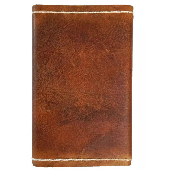 Handmade leather removable credit card wallet for women and men Davidov Art