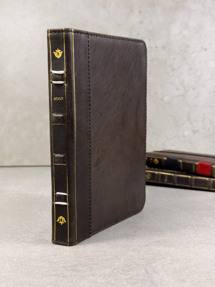 Handmade Leather Samsung tab A9+ A11+ Cover, Book Style Case with Pen Holder