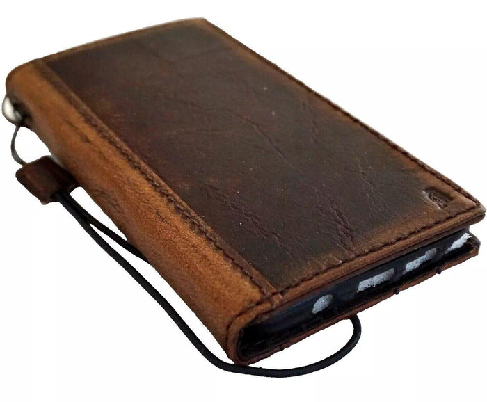 Handmade Leather Wallet Book Case for Google Pixel Fold