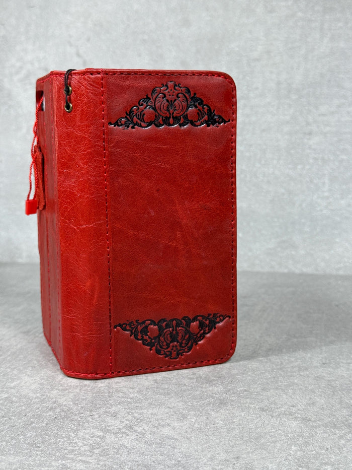 Handmade Leather Wallet Book Cover for Galaxy Z Fold 2/3/4/5/6/7