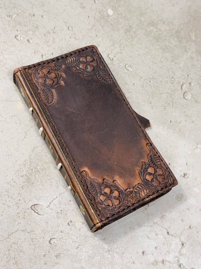 Handmade Leather Wallet Case for Galaxy Z Fold 2/3/4/5/6/7