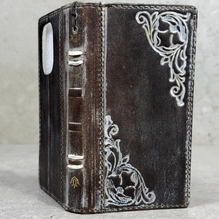 Handmade Leather Wallet Case for Galaxy Z Fold 2/3/4/5/6/7