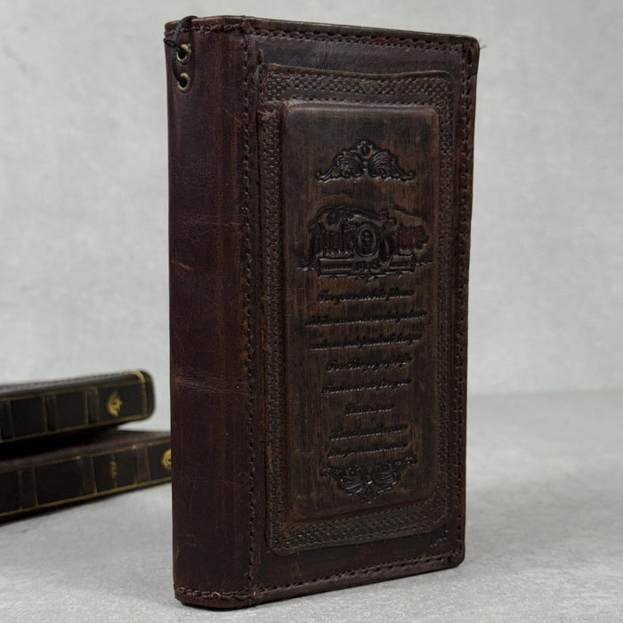 Handmade Leather Wallet Case for Galaxy Z Fold 2/3/4/5/6/7