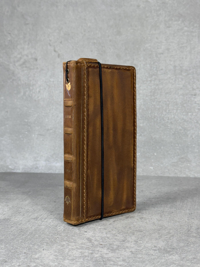 Handmade Leather Wallet Case for Galaxy Z Fold 2/3/4/5/6/7