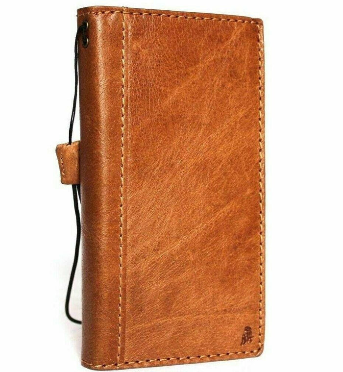 Handmade Leather Wallet Case for Galaxy Z Fold 2/3/4/5/6/7