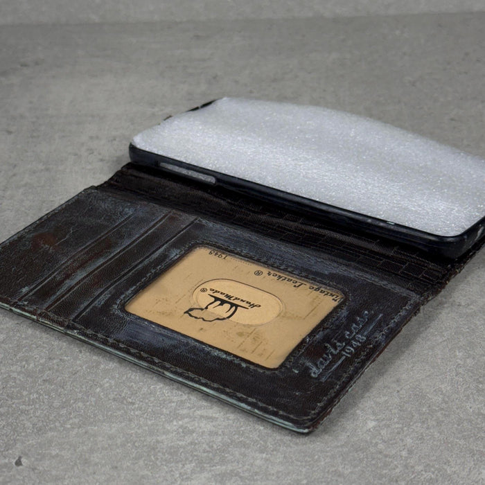 Handmade Leather Wallet Case for Galaxy Z Fold 2/3/4/5/6/7