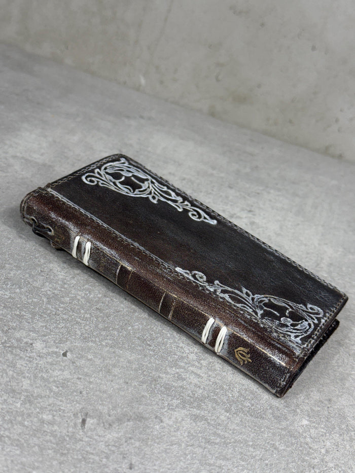 Handmade Leather Wallet Case for Galaxy Z Fold 2/3/4/5/6/7