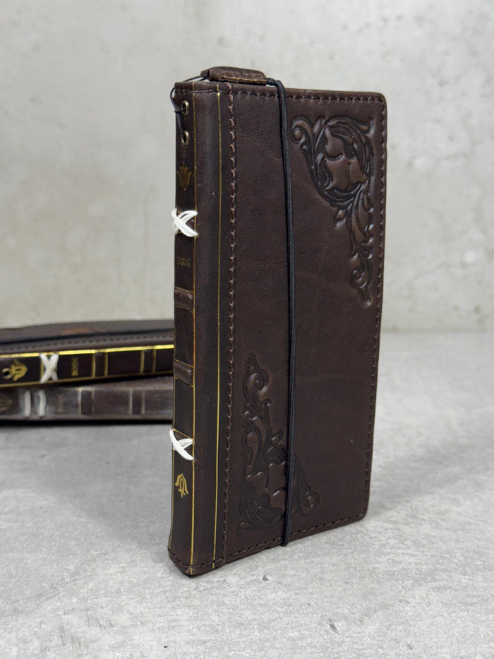 Handmade Leather Wallet Case for Galaxy Z Fold 2/3/4/5/6/7