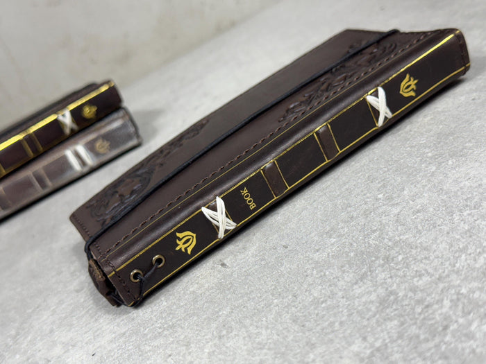 Handmade Leather Wallet Case for Galaxy Z Fold 2/3/4/5/6/7
