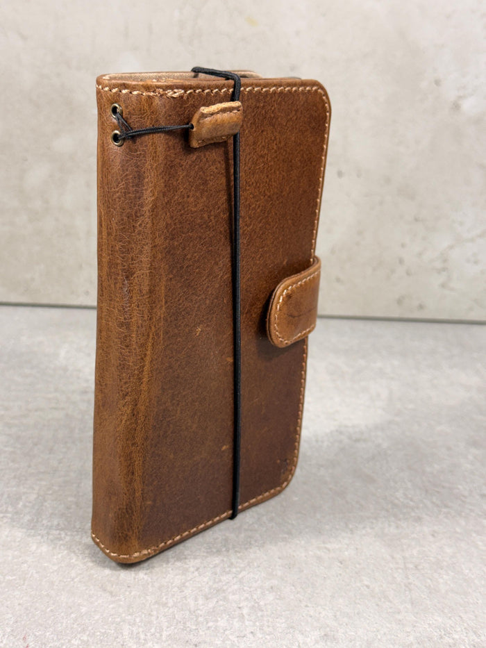Handmade Leather Wallet Case for Galaxy Z Fold 2/3/4/5/6/7