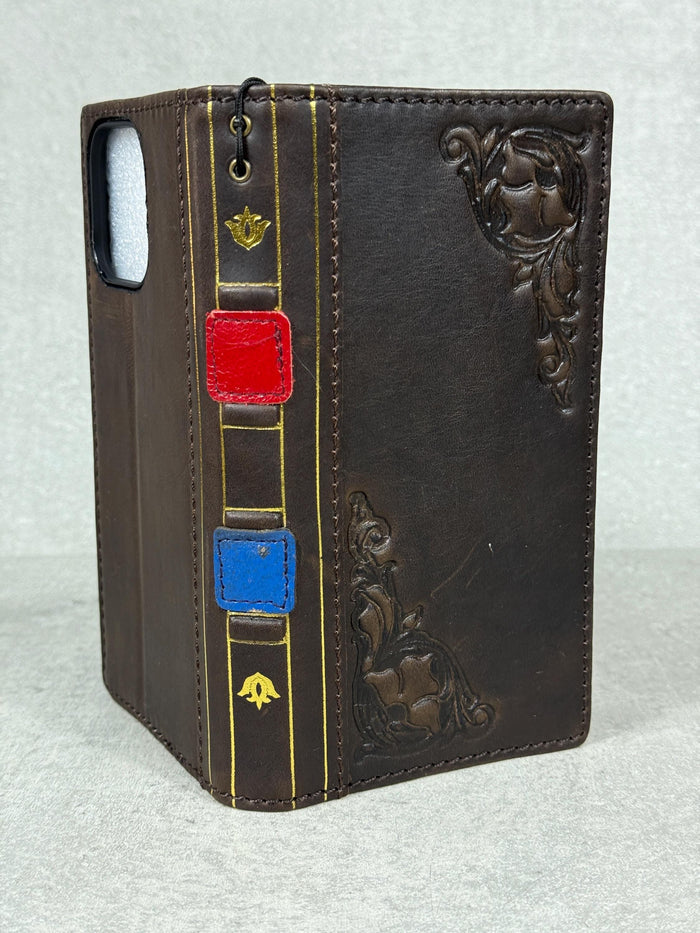 Handmade Leather Wallet Case for Galaxy Z Fold 2/3/4/5/6/7