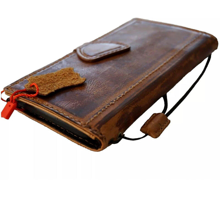Handmade Leather Wallet Case for Galaxy Z Fold 2/3/4/5/6/7