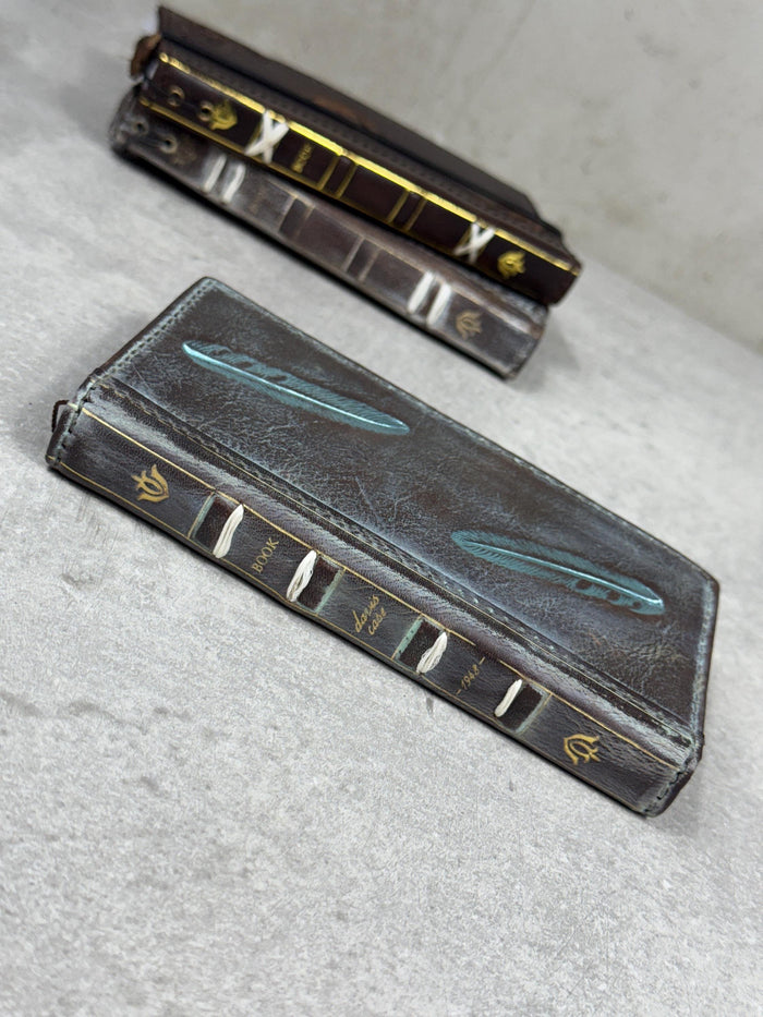 Handmade Leather Wallet Case for Galaxy Z Fold 2/3/4/5/6/7