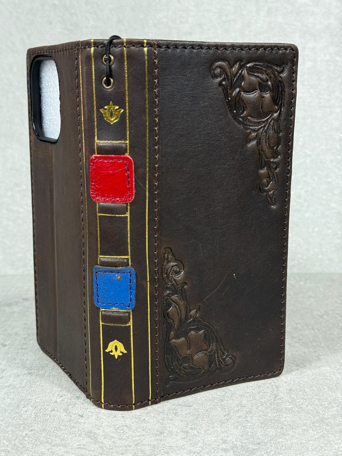 Handmade Leather Wallet Case for Galaxy Z Fold 2/3/4/5/6/7
