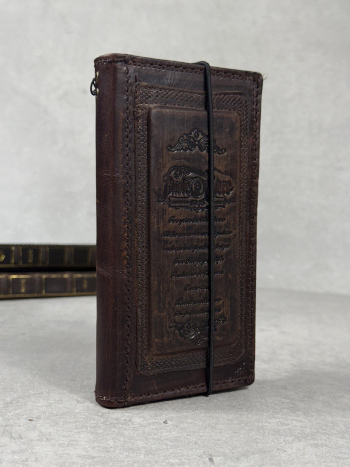 Handmade Leather Wallet Case for Galaxy Z Fold 2/3/4/5/6/7