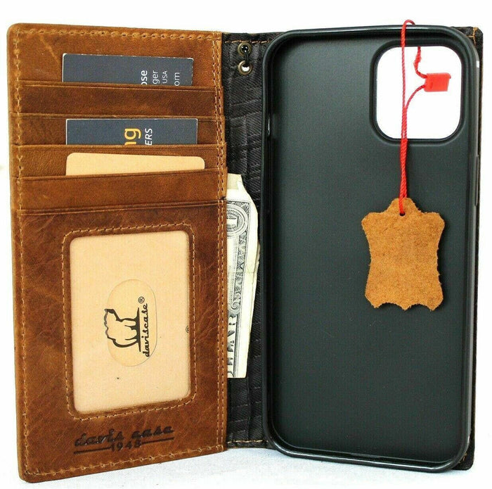 Handmade Leather Wallet Case for Galaxy Z Fold 2/3/4/5/6/7