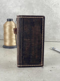 Handmade Leather Wallet Case for Galaxy Z Fold: Book Style Cover
