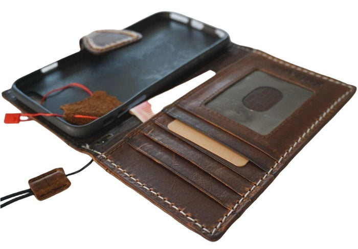 Handmade Leather Wallet Case for Galaxy Z Fold Series