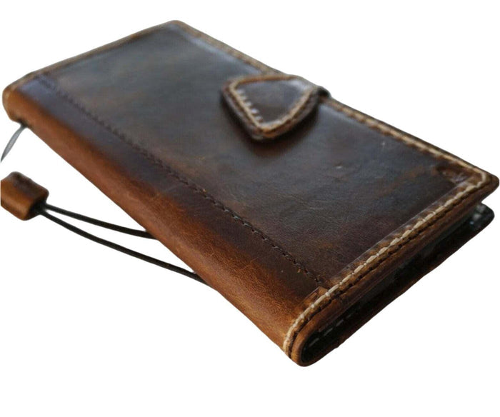 Handmade Leather Wallet Case for Galaxy Z Fold Series