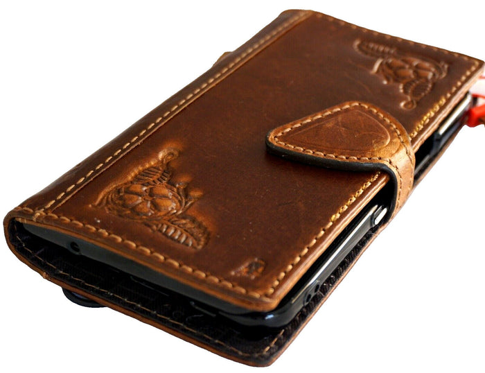 Handmade Leather Wallet Case for Galaxy Z Fold